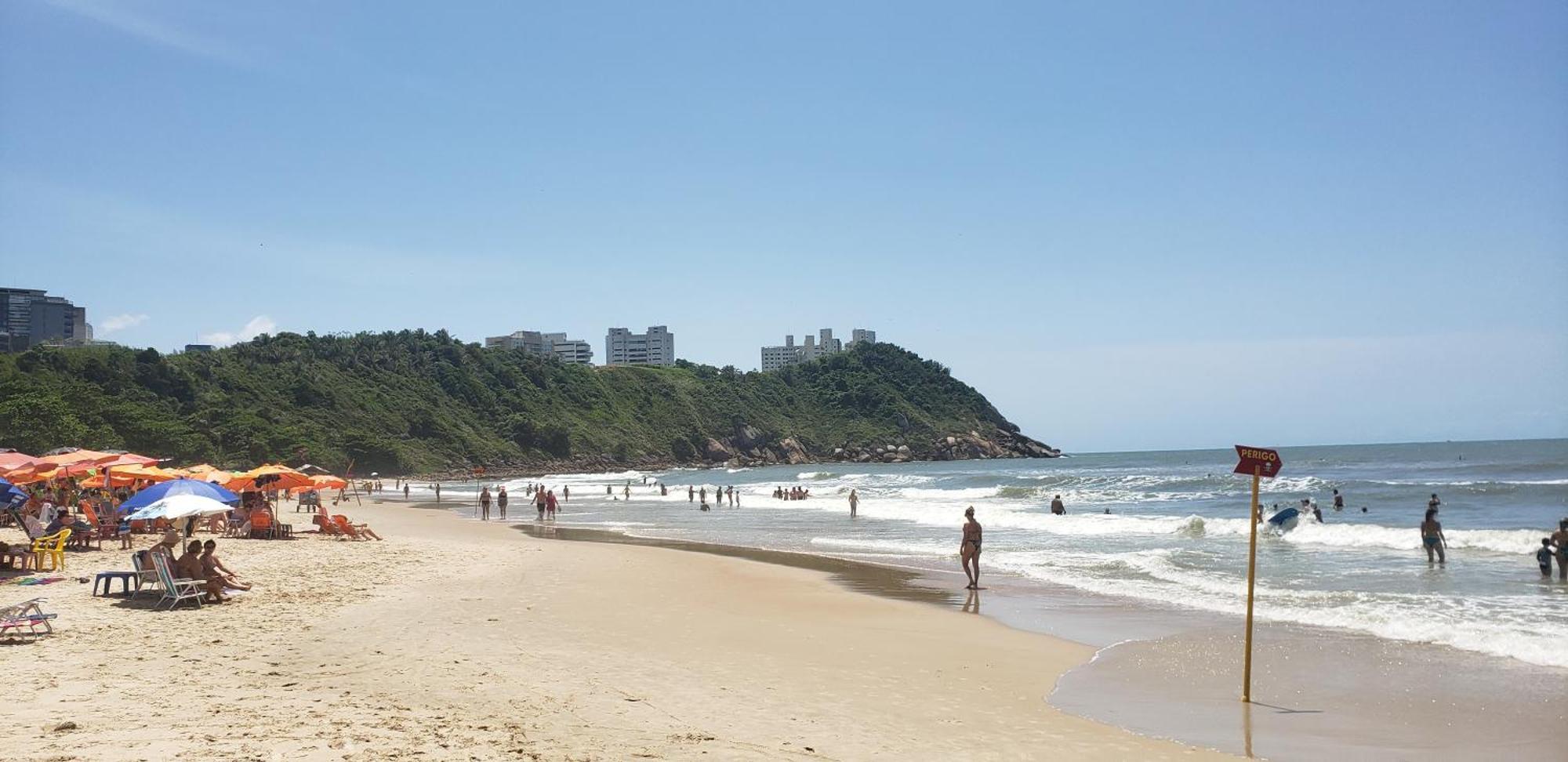 San Remo Apartment Guaruja Bagian luar foto