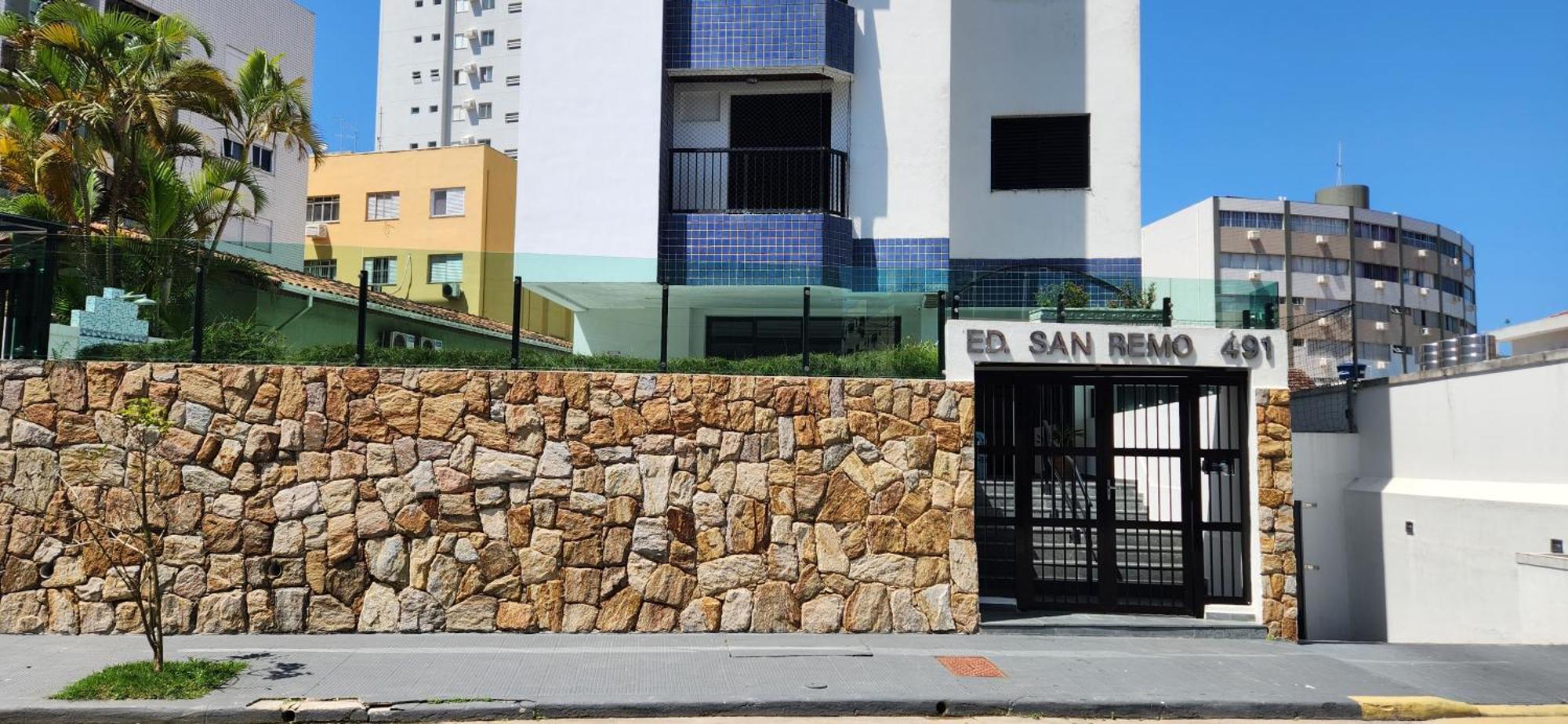 San Remo Apartment Guaruja Bagian luar foto